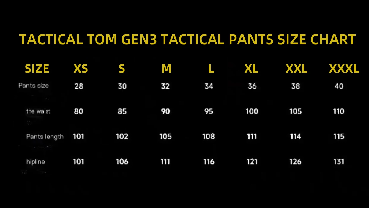 Pantalones tácticos GEN3 en tela de camuflaje