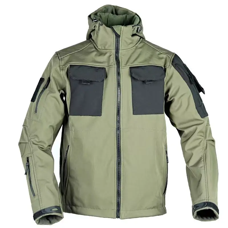 Invader chaqueta táctica de concha suave para otoño e invierno - imagen 4