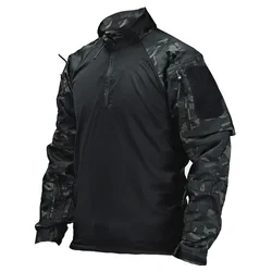 Uniforme táctico Multicam de combate: camisa manga larga en algodón