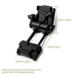 SOTAC GEAR Soporte de casco NVG de aluminio anodizado duro extendido