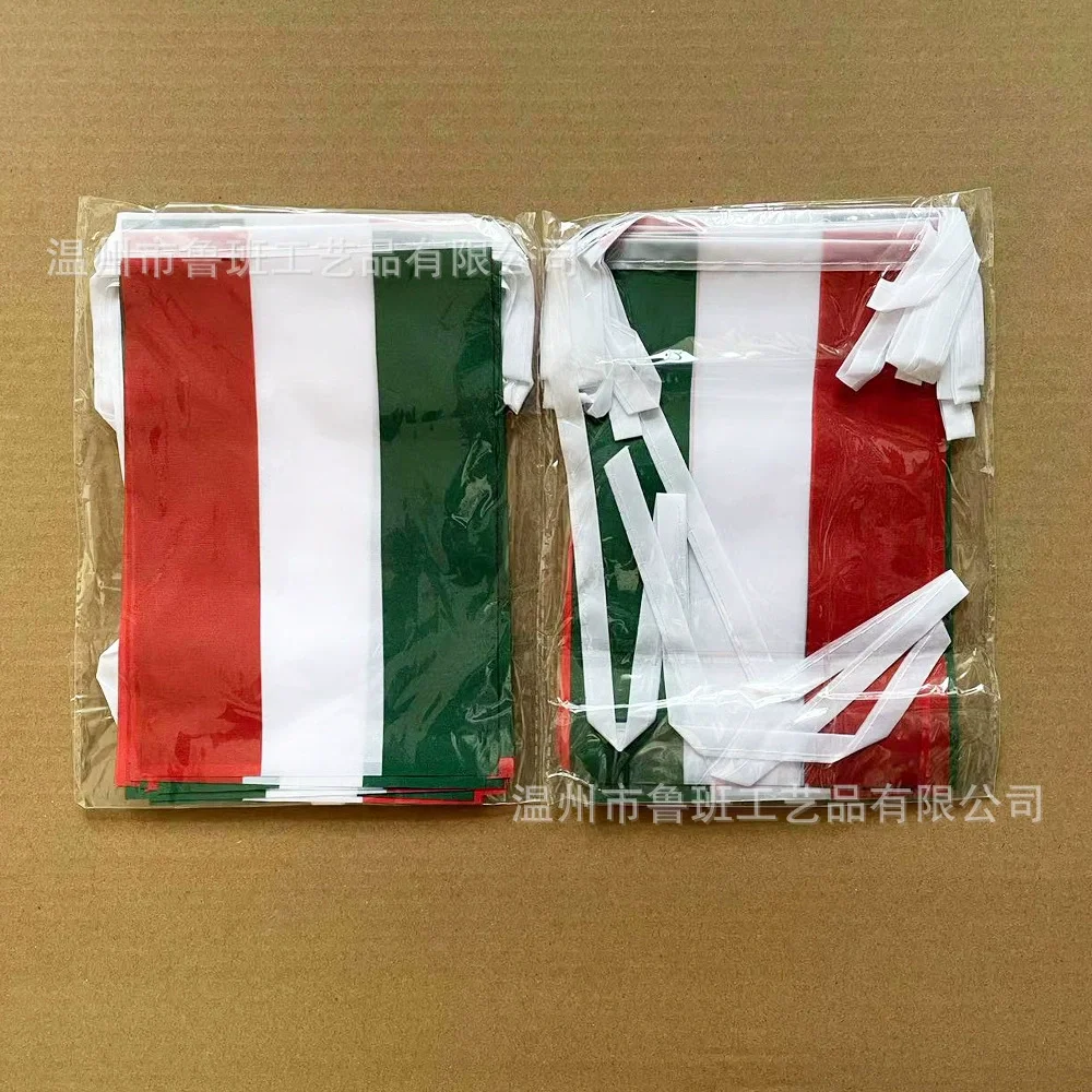 SKY FLAG Banderines Hungría 14x21 cm Pack 20 para fiestas y festival - imagen 2