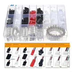 Kit cableado conectores avión carcasas macho con estuche