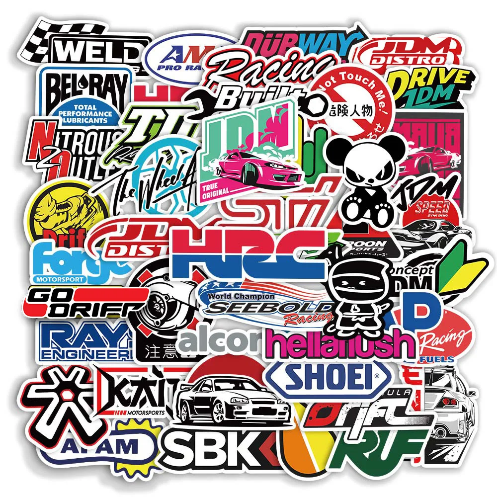 Pegatina vinilo JDM estilo Graffiti para coche o moto - imagen 2