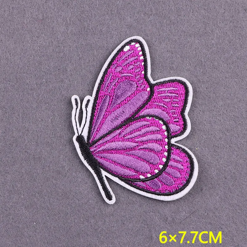 Parche mariposa rosa 2