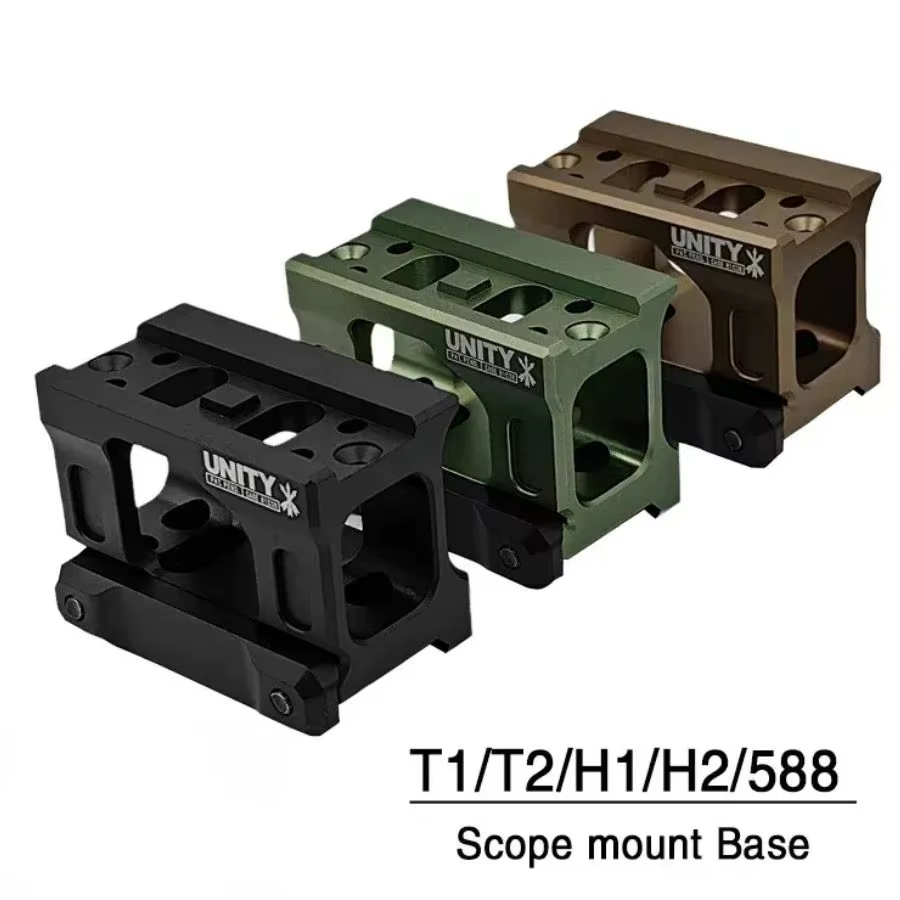 Soporte elevador rápido T2 ROMEO5 para mira réflex airsoft
