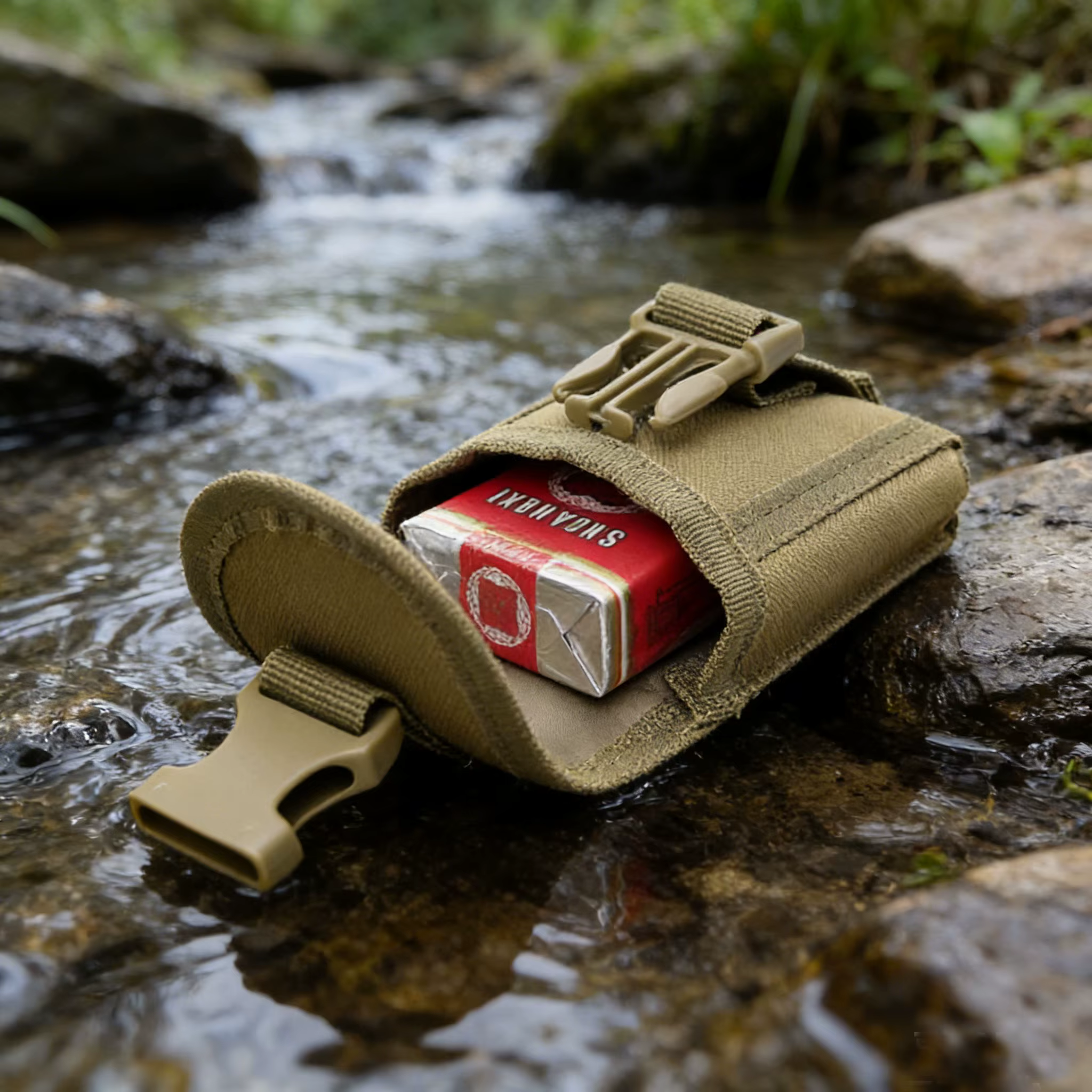 Bolsa táctica EDC MOLLE compacta en nylon impermeable resistente - imagen 2