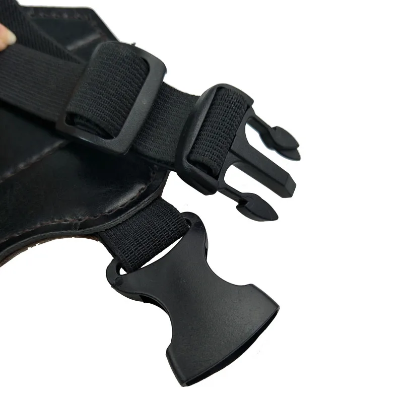 Protector de brazo tiro con arco camuflaje ajustable con correas - imagen 2