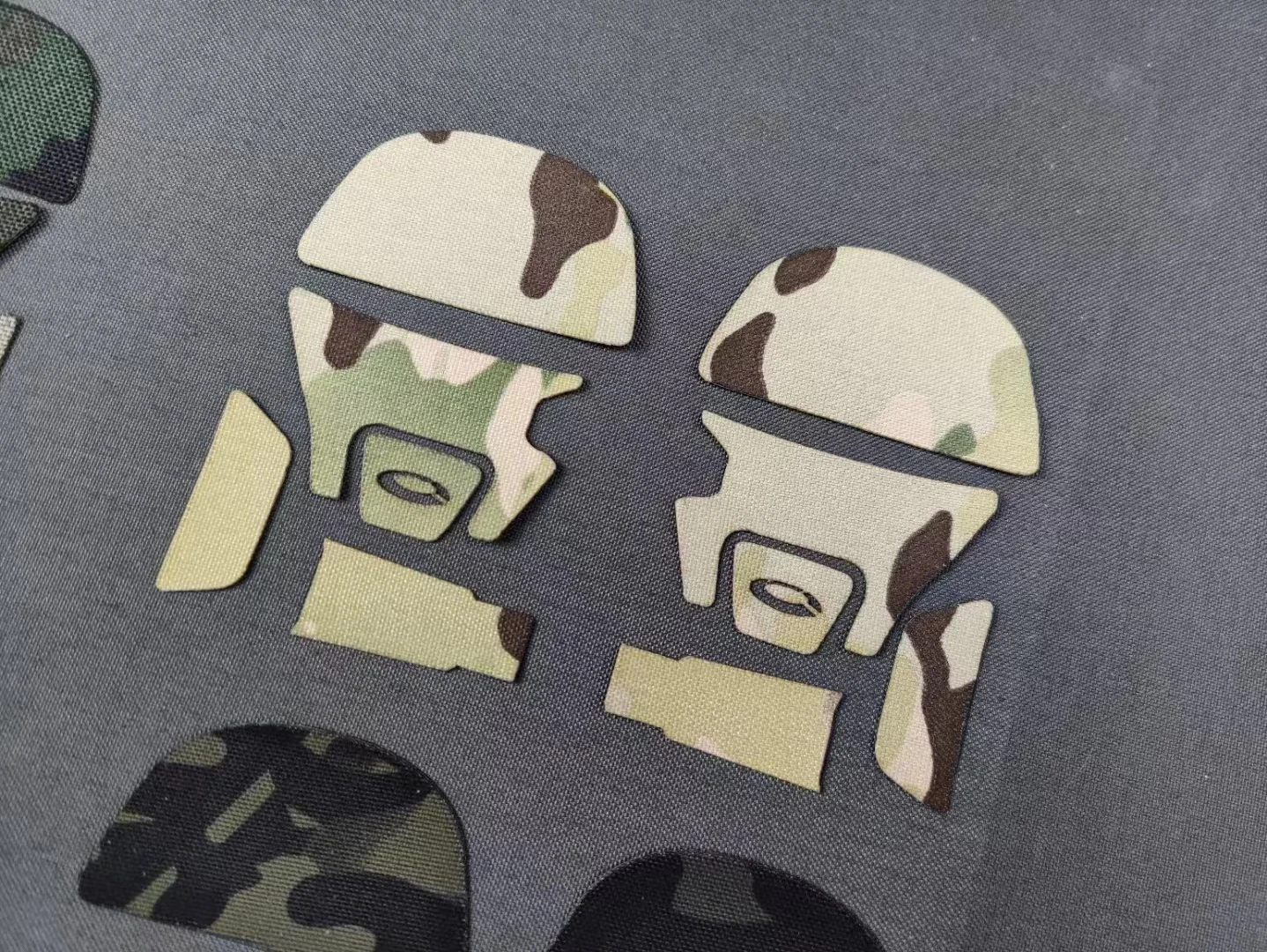 Auriculares tácticos cancelación de ruido, impermeables camuflaje piel - imagen 3