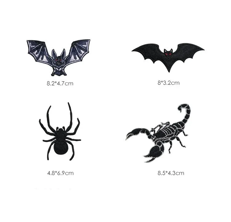 Parche de araña bordado