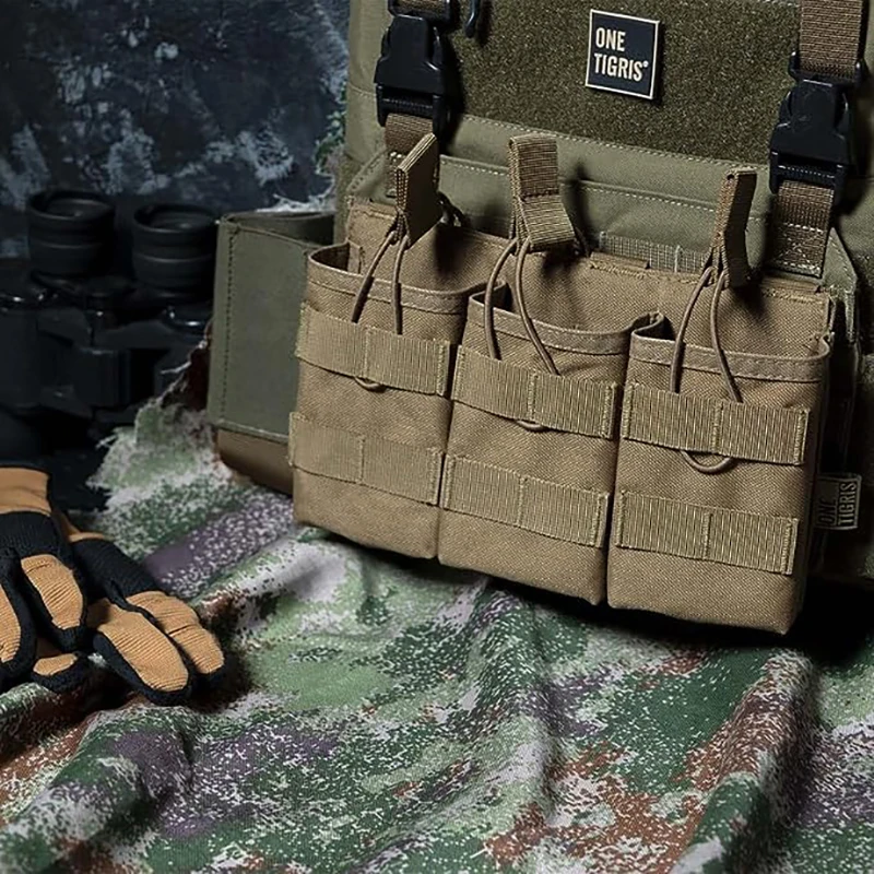 Montaje compatible con sistema MOLLE