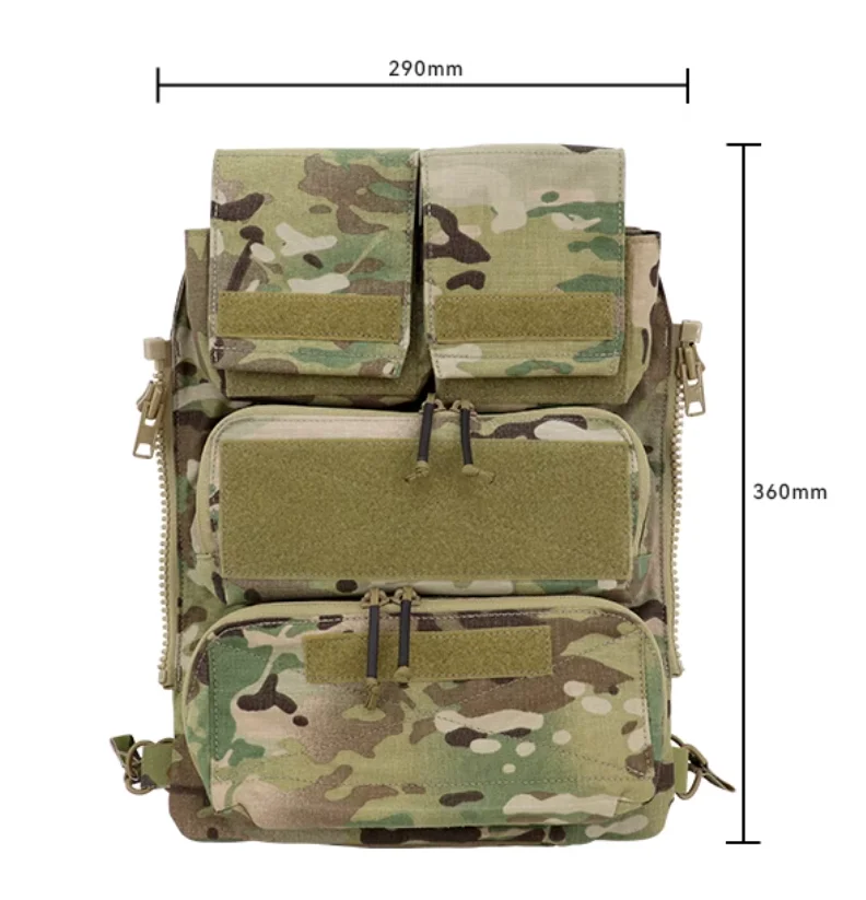 Detalle de la bolsa y acabado en AOR2