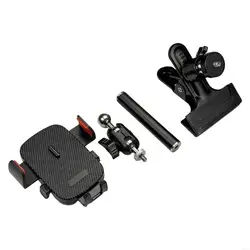 Soporte abrazadera para teléfono táctico ajustable 360 giratorio
