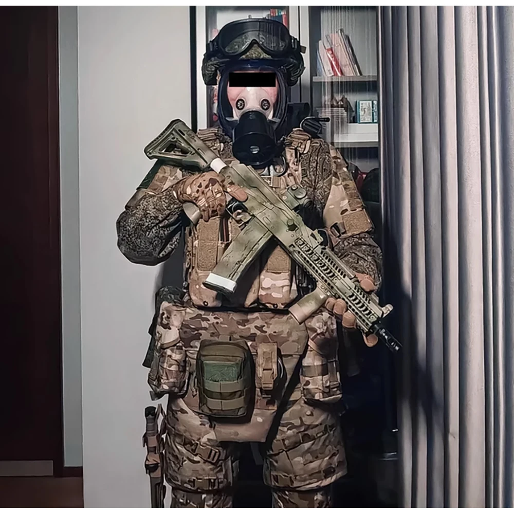 Nuevo montaje equipo táctico piernas tablero correas accesorios MOLLE - imagen 5