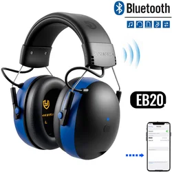 Auriculares electrónicos Bluetooth EB20 protección auditiva y radio