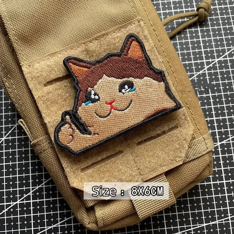 Parche Gato Pew Halloween – Insignia Molina para mochila