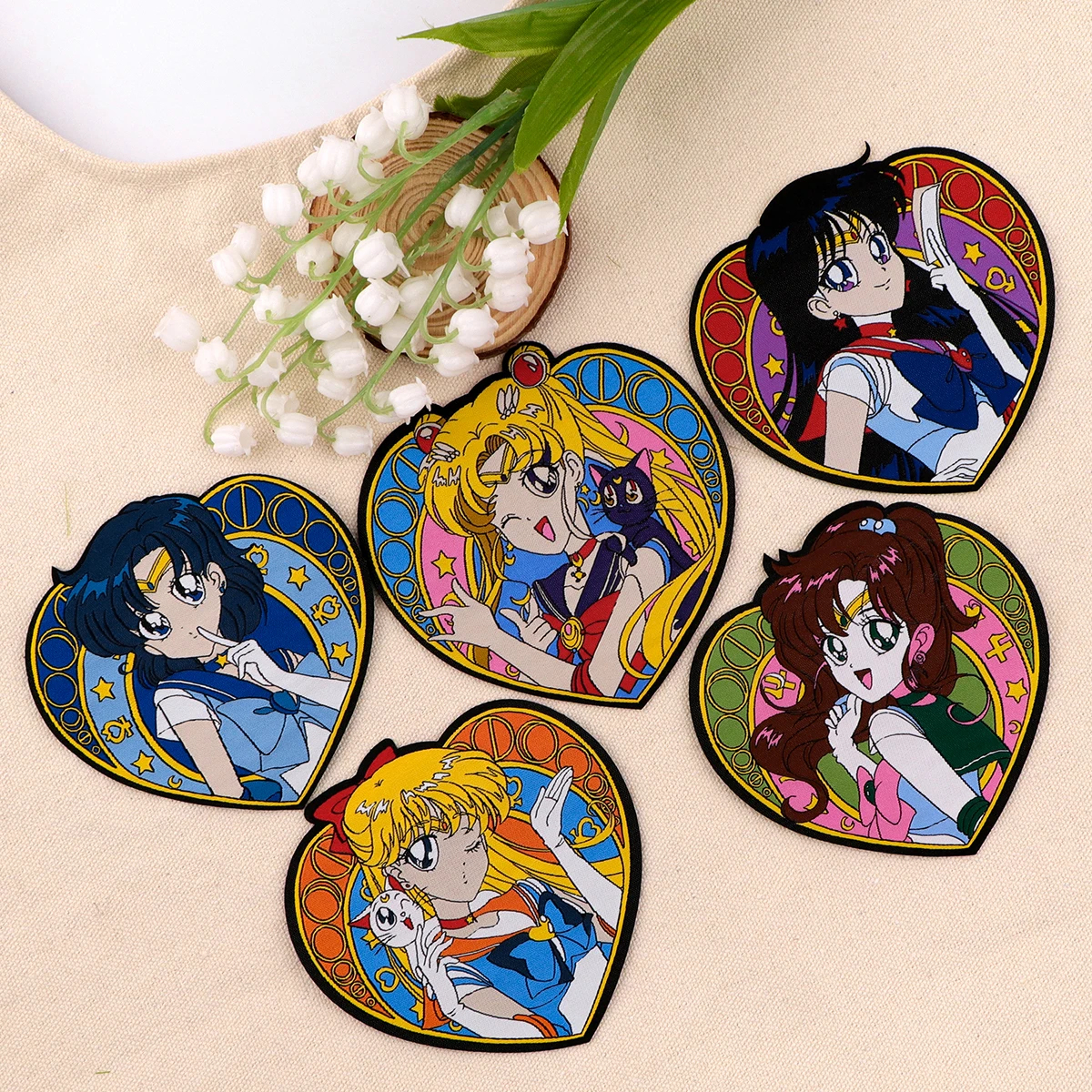Parche anime manga termoadhesivo infantil para ropa - imagen 4