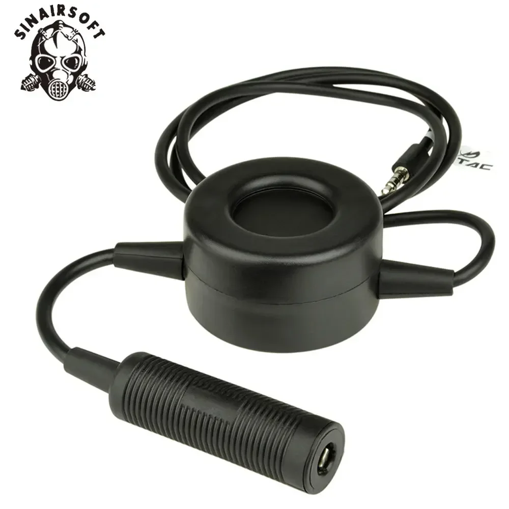 Cable PTT táctico compatible TCI para auriculares - imagen 3