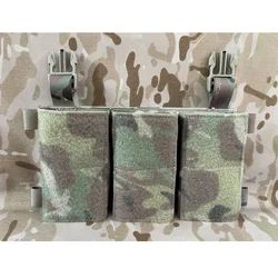 Bolsa portacargadores táctica para chalecos, funda panel frontal