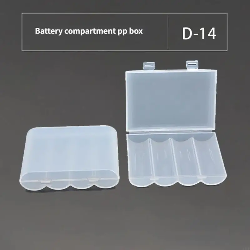 Clear View caja organizadora para baterías 26650, almacenamiento seguro - imagen 3