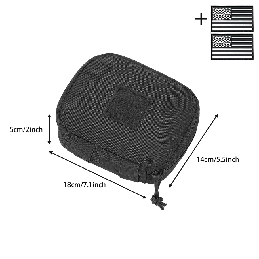 Riñonera táctica exterior para chaleco y bolsa de pecho casera - imagen 4