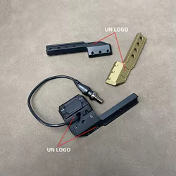 Interruptor de presión ModButton táctico con soporte lateral para luz