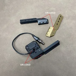 Interruptor de presión ModButton táctico con soporte lateral para luz