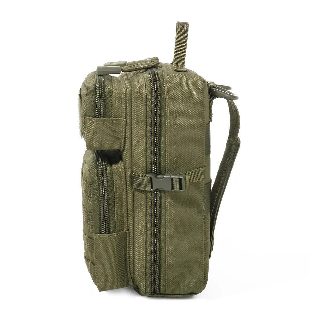 Bolsa táctica EDC cruzada con compartimento para móvil y cartera - imagen 5