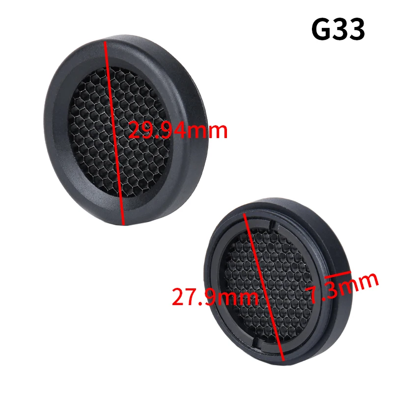 Killflash táctico protector honeycomb para visores ACOG G33 G43 T1 T2 - imagen 2
