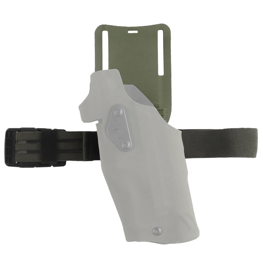 Funda táctica pistola pierna QLS altura media para airsoft y tiro - imagen 2