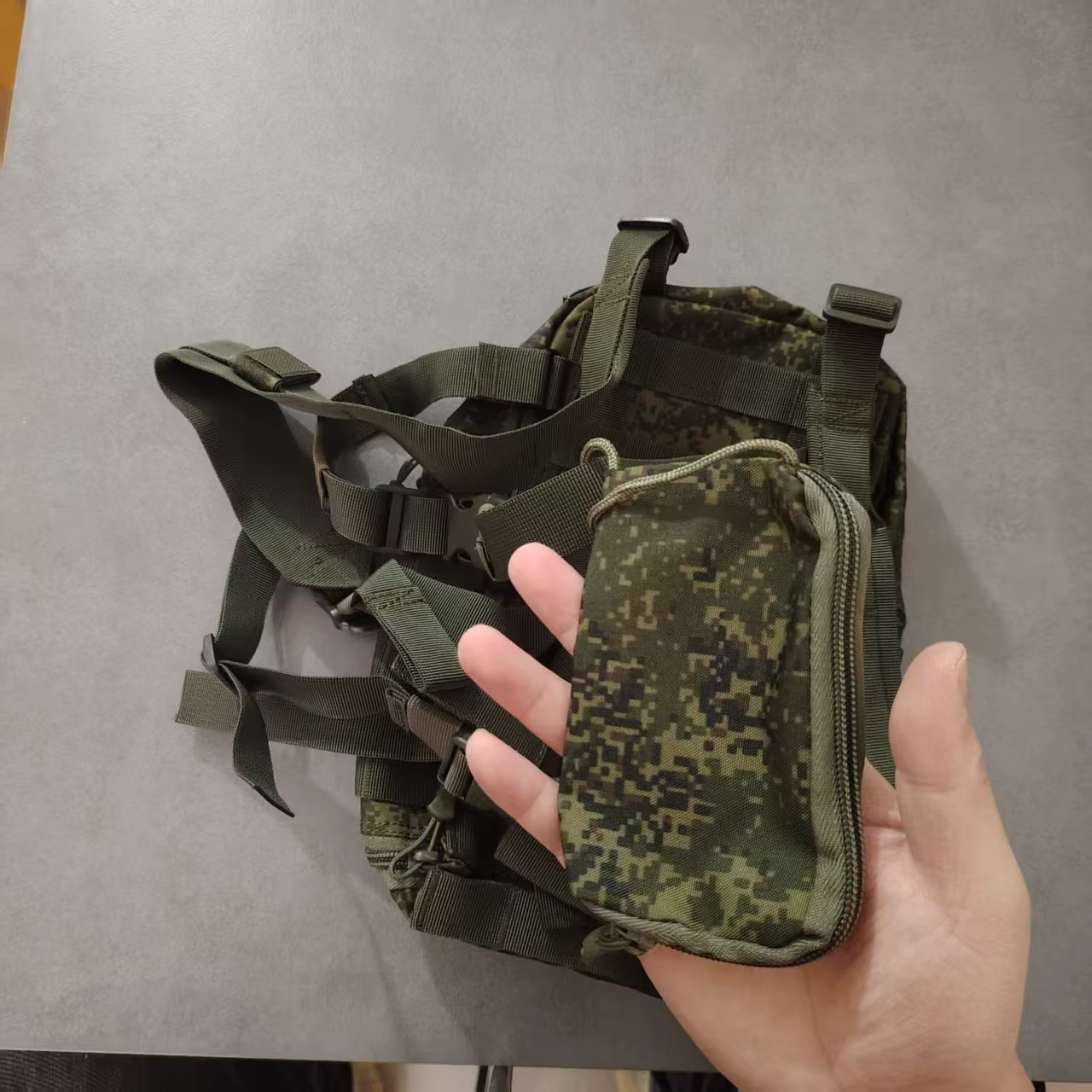 EMR bolsa asalto MOLLE táctica rusa camuflaje lateral exterior - imagen 5