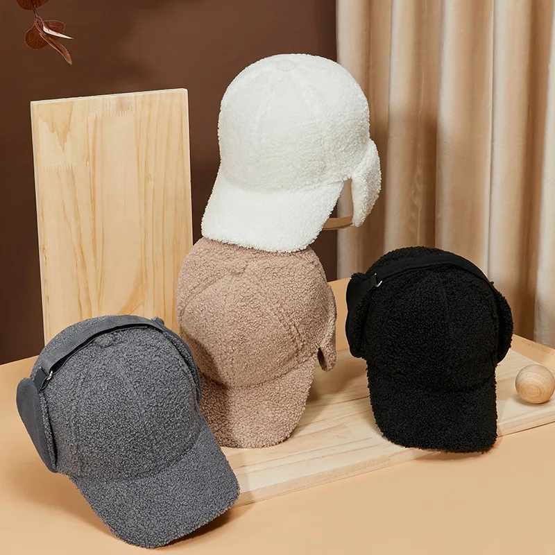 Gorra polar invierno con orejeras estilo béisbol táctica - imagen 5