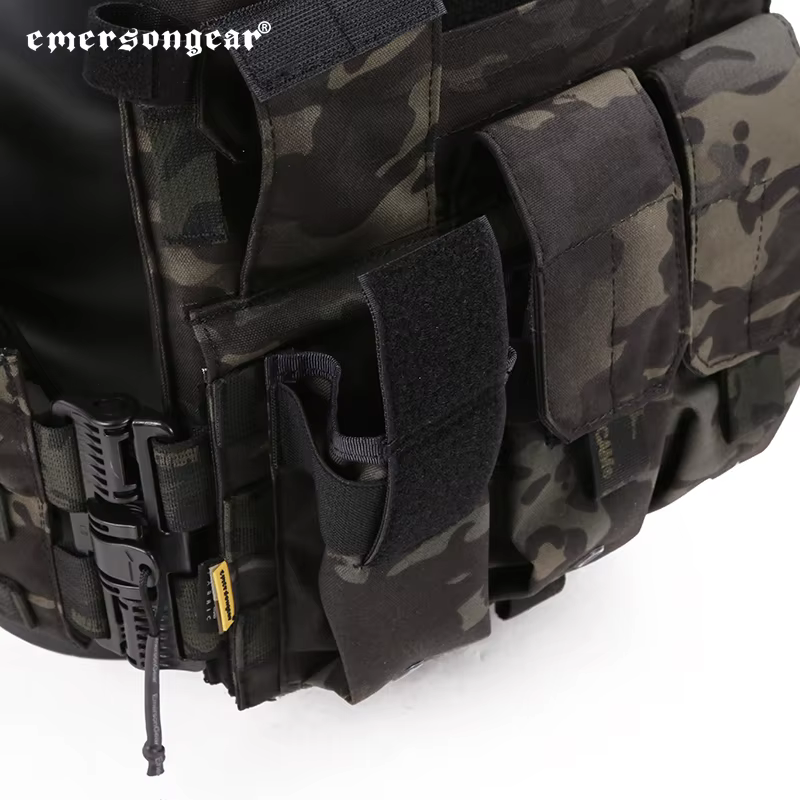 Emersongear Chaleco Táctico Liberación Rápida Portaplacas Protección