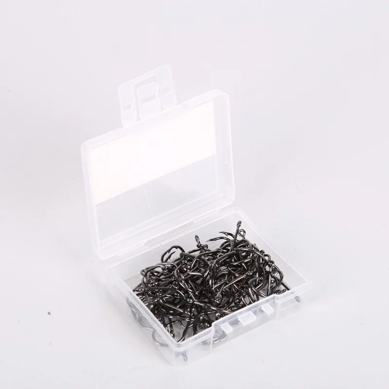 Anzuelo con púas de acero al carbono para pesca en roca