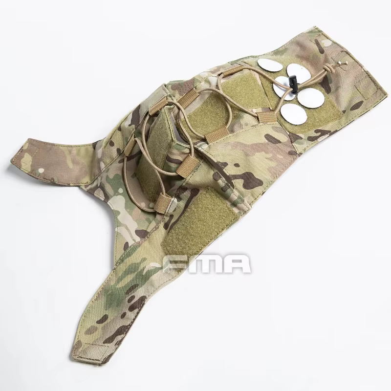 FMA Cubre-casco táctico 2 en 1 camuflaje Skin – talla grande - imagen 3