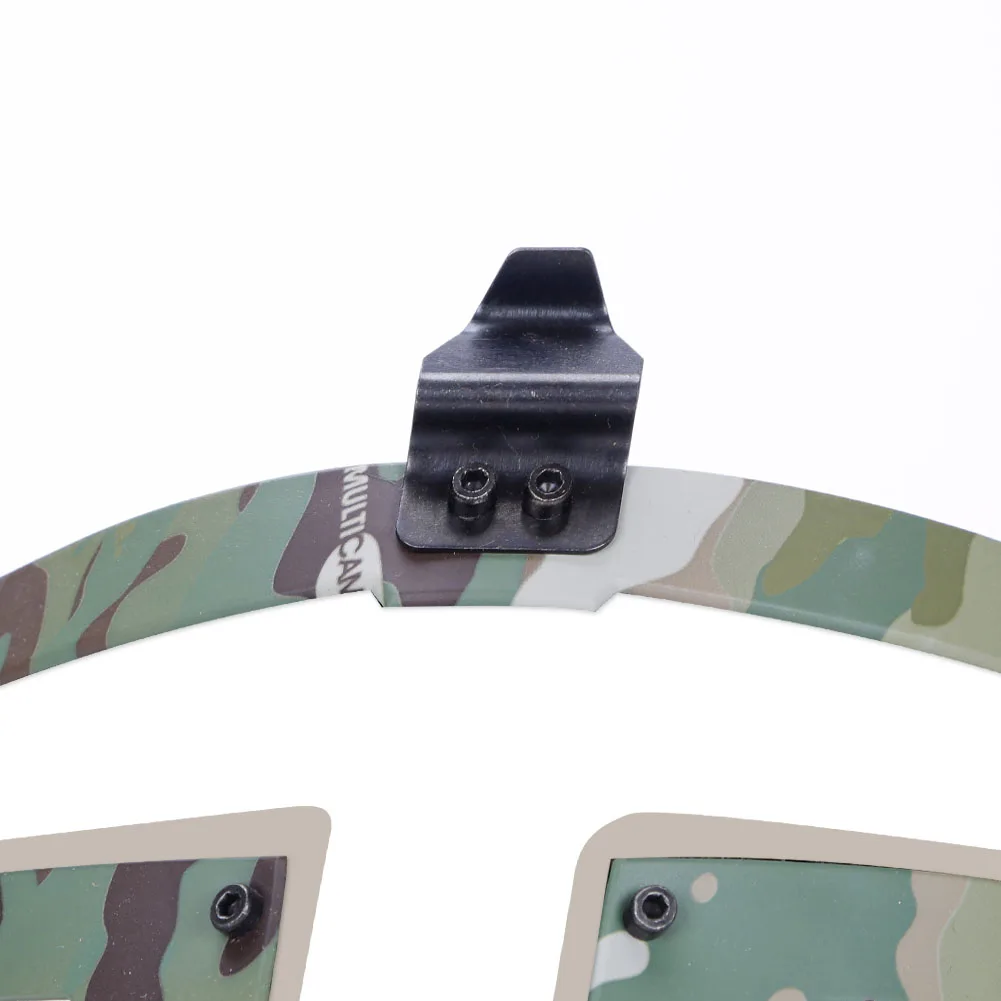 Máscara táctica completa transpirable de malla metálica para airsoft - imagen 4