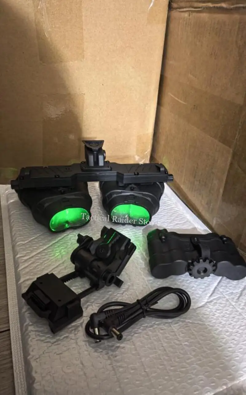 FMA Dummy NVG visión nocturna táctica con casco para rol - imagen 2