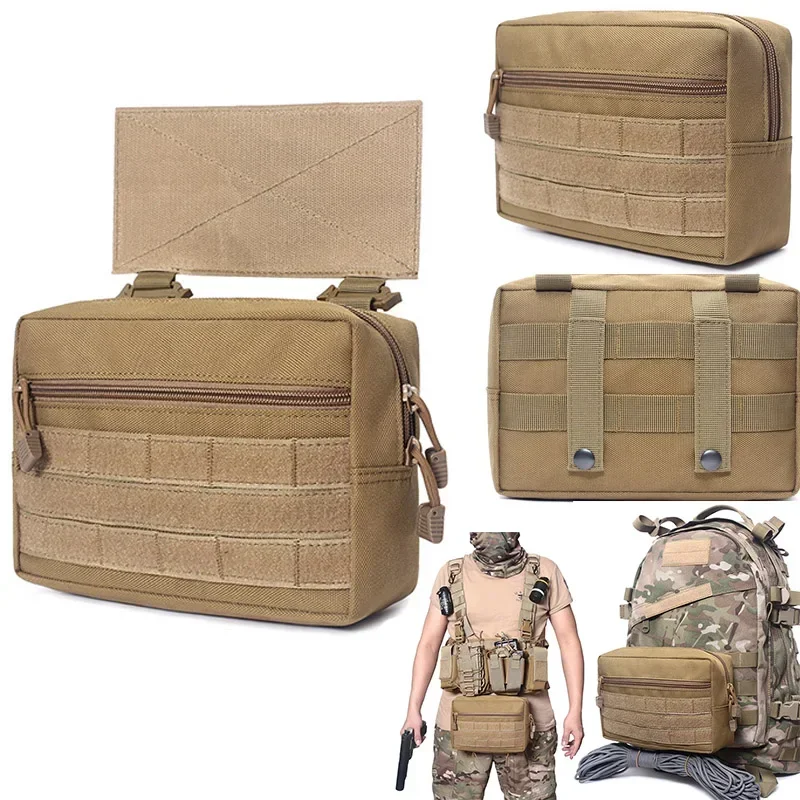 Bolsa táctica MOLLE EDC mini riñonera abdominal para cargadores