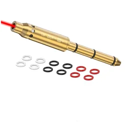 Calibrador laser de punto rojo para calibres 9mm, .22LR, .223, .45ACP