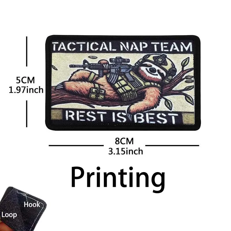 Diseño de emblema y máscara facial como parche textil