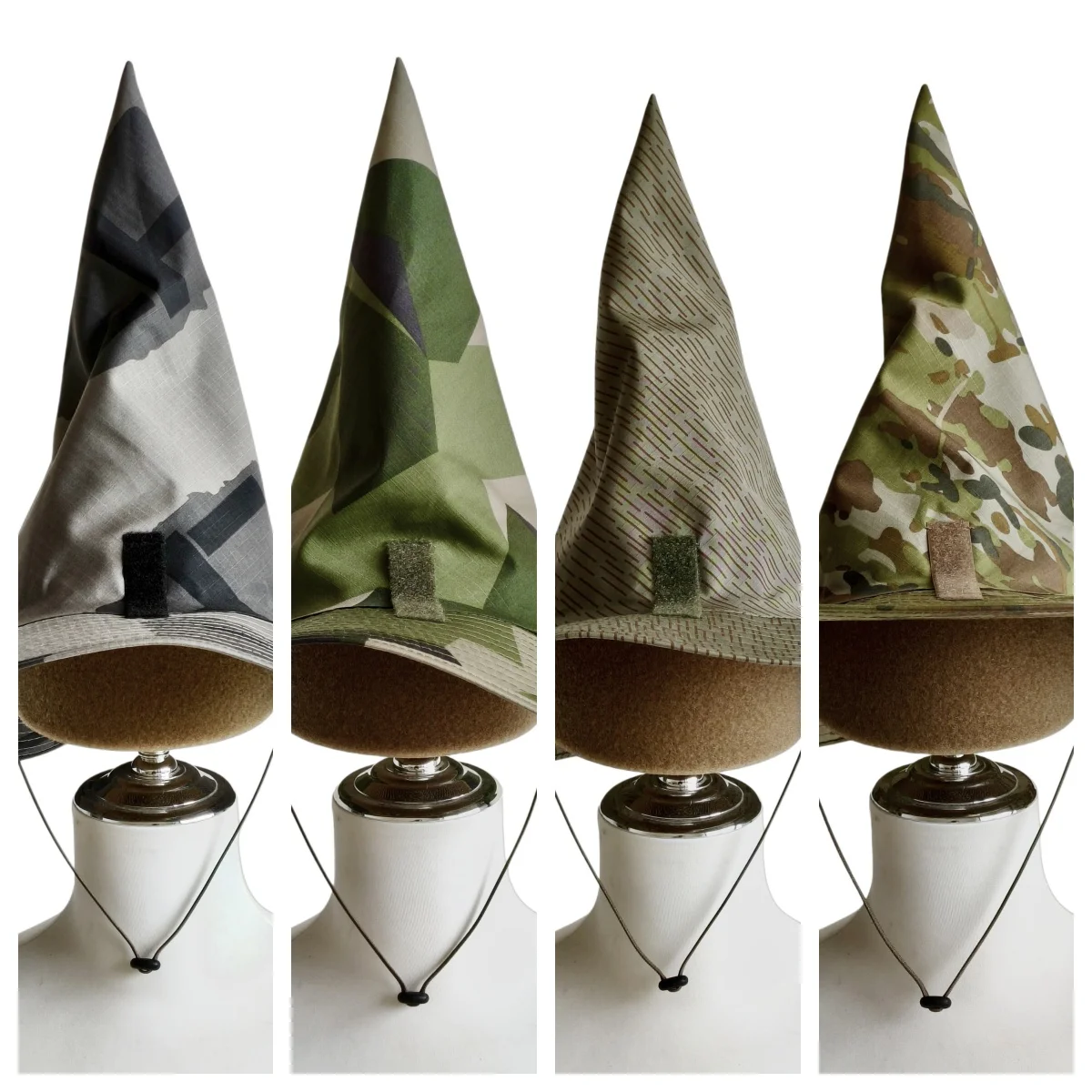 Sombrero fedora camuflaje T-BLOCK AMC Milsurp vintage táctico - imagen 5