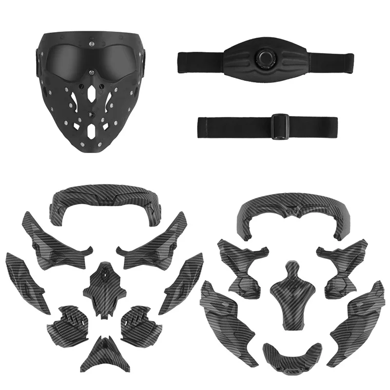 Casco táctico fibra de carbono y nailon gris con fijación magnética - imagen 4