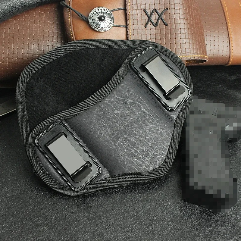 Funda táctica oculta de cintura para pistola con doble clip Airsoft - imagen 4
