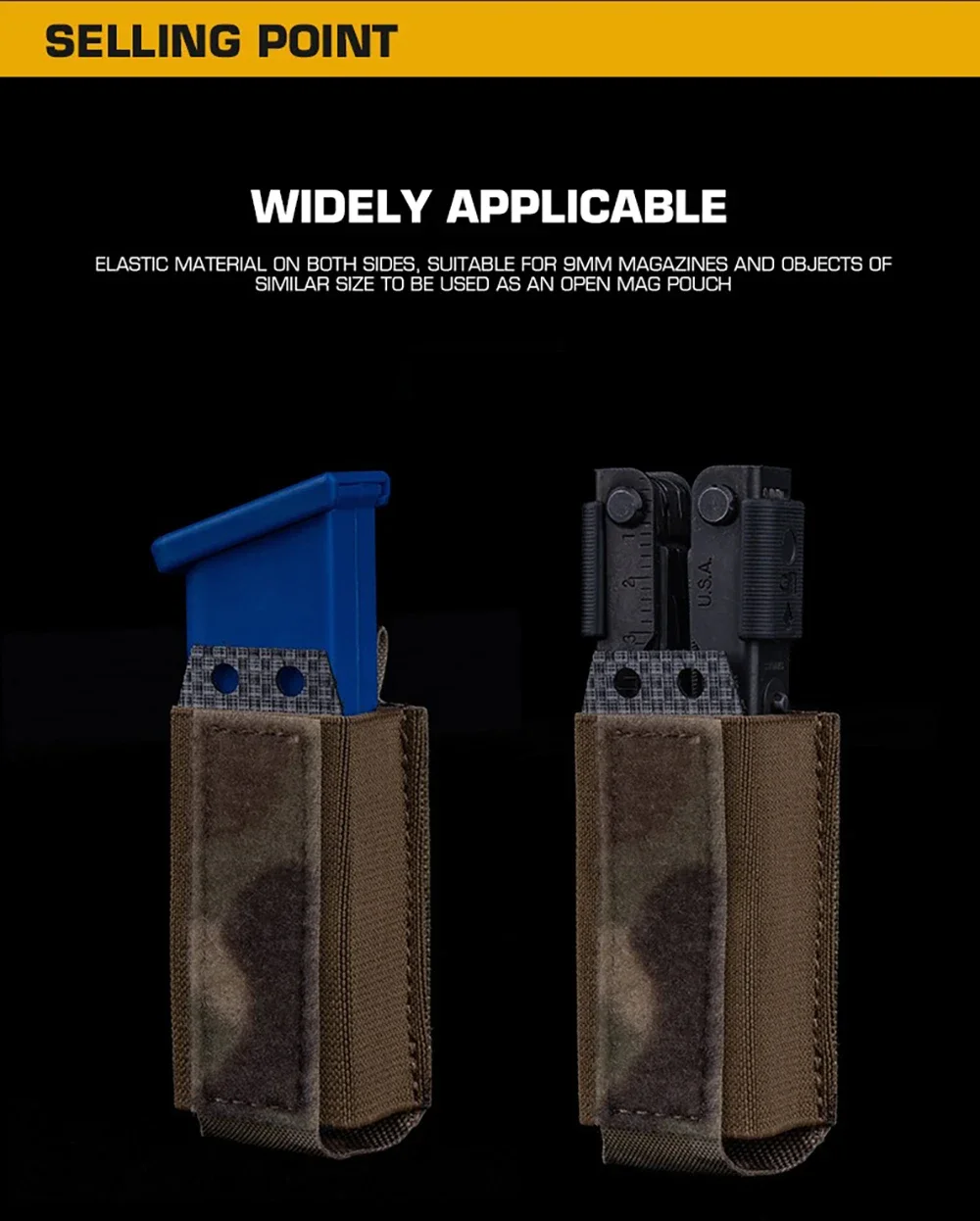 Compatibilidad con linterna y airsoft