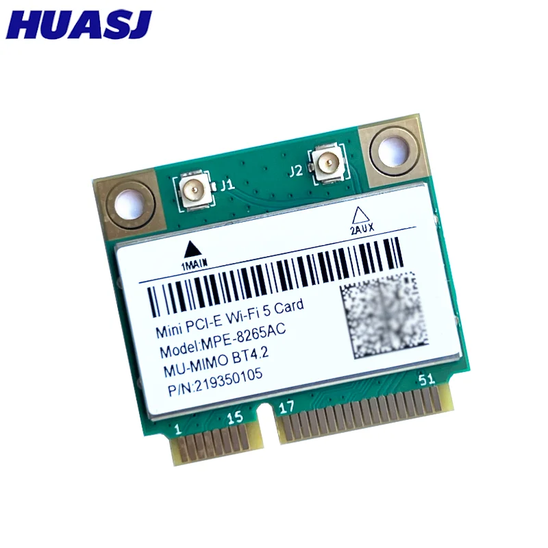 Detalle de componentes y chipset de la tarjeta 8265HMW