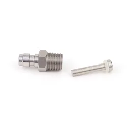 Boquilla de llenado HPA con enchufe rápido acero inoxidable