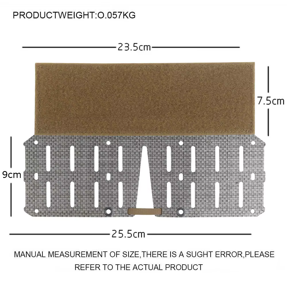 DropWing Panel MOLLE vertical táctico para cargadores de cinturón - imagen 3