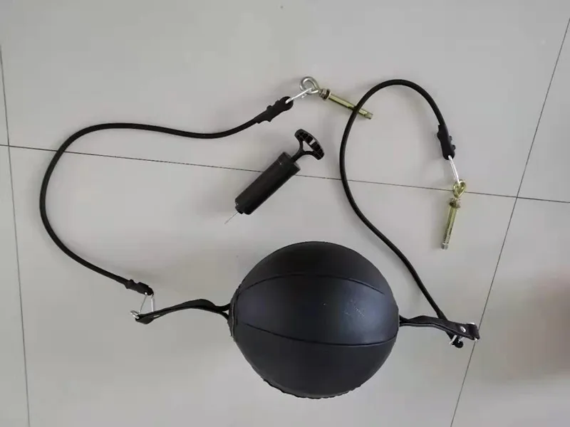Balón de boxeo doble extremo en cuero para velocidad y reflejos - imagen 3