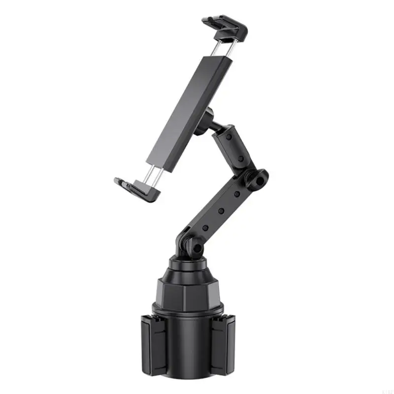Soporte para tablet en coche ajustable con base universal de vasos - imagen 4