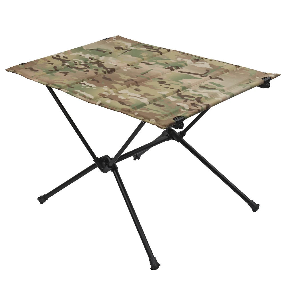 Mesa plegable táctica de aluminio para camping y picnic - imagen 4
