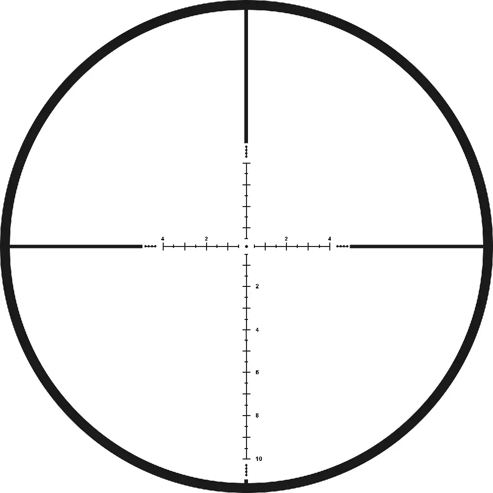Mira telescópica BSA Optics 4-14x44 FFP – Táctica largo alcance - imagen 2